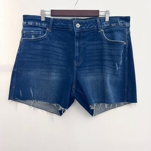 ✨ KanCan High Rise Distressed Cutoff Shorts | Size 20 Plus | NWOT